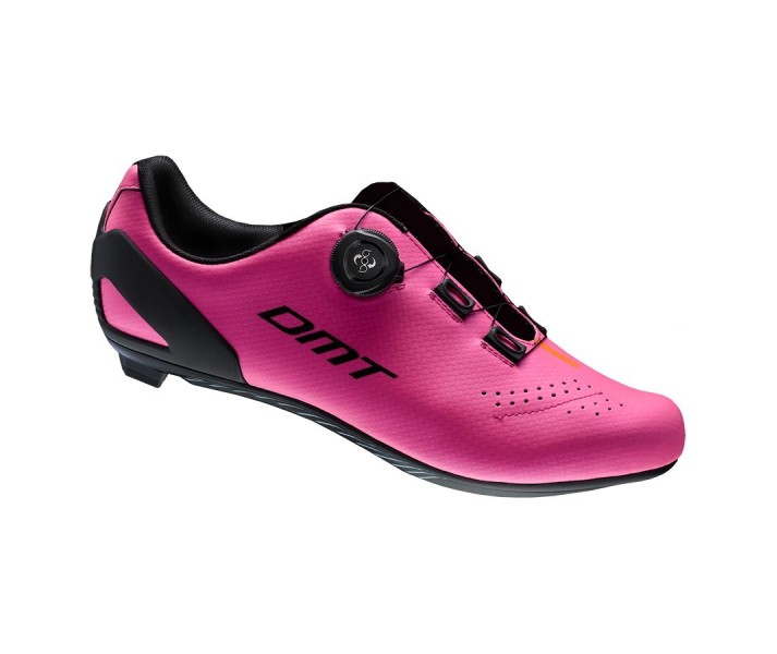 Zapatillas Carretera Mujer DMT D5 Rosa Fluor/Negro/Naranja