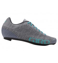 Zapatillas Giro Carretera Mujer Empire E70 Knit Gris/Azul