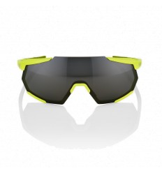 Gafas de sol 100% Racetrap - Soft Tact Banana - Lente Negro Espejo |61037-004-61|