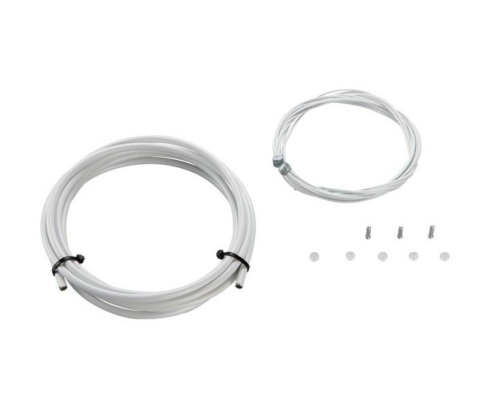 Kit Cable Cambio KCNC incl Fund-Top. 4mm 2UNI blanco |KCCABCMKBLUN|