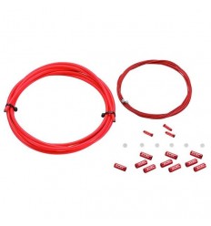 Kit Cable Cambio KCNC incl Fund-Top. 4mm 2UNI rojo |KCCABCMKRJUN|