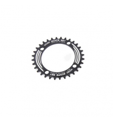 Plato KCNC Shimano XT BCD96 11v MTB Oval 4 Brazos negro