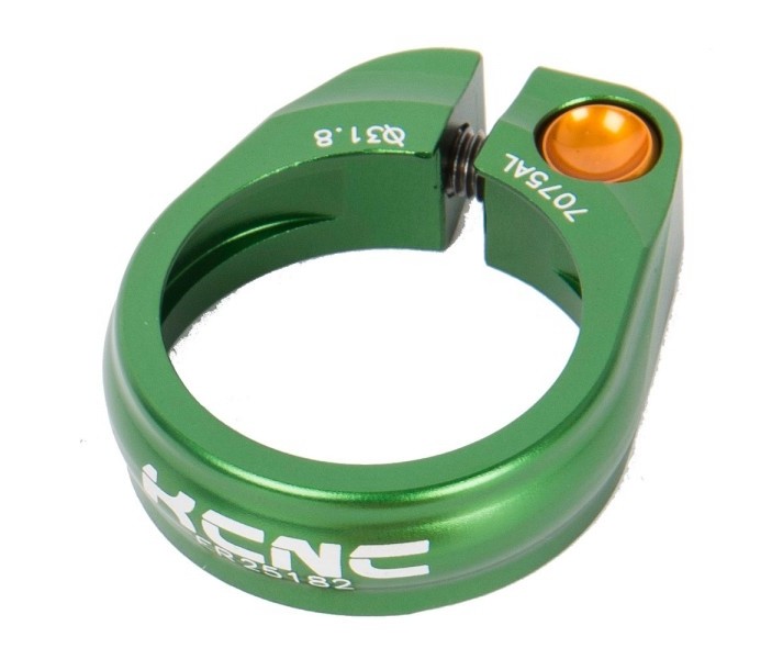 Abrazadera cierre sillín KCNC SC-9 Road Pro 31.8mm Verde