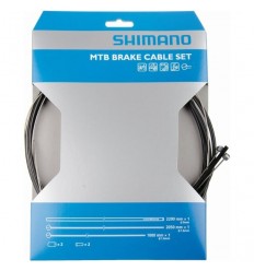 Kit Cable Shimano Freno/Funda/Topes MTB Negro