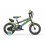 Bicicleta Infantil MBM Rockstar 14' Negro-Verde