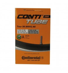 Camara Continental 26X1 1/8-1.75'' Tour Presta Negro 40Mm