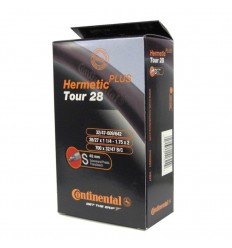 Camara Continental 28X1 1/4-1.75''Tour Presta Negro 42Mm