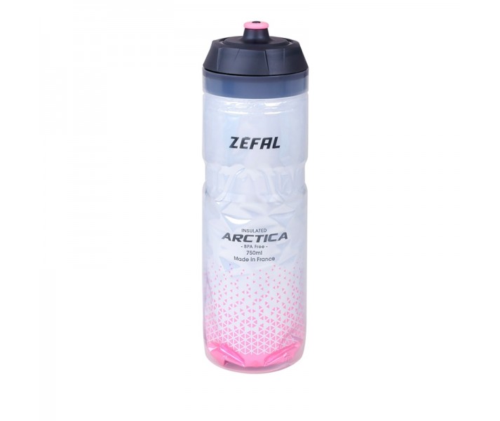 Bidón Zéfal Arctica 75 Plata/Rosa Claro 750ml