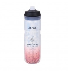 Bidón Zéfal Arctica Pro 75 Plata/Rojo 750ml