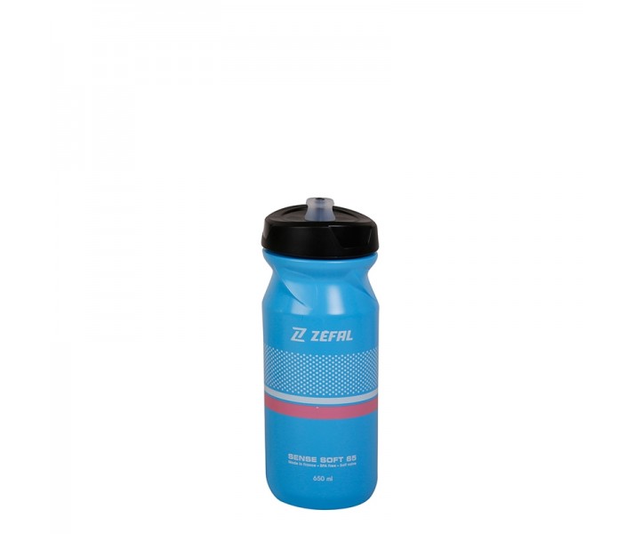 Bidón Zéfal Sense Soft 65 Azul/Rosa/Blanco 650ml