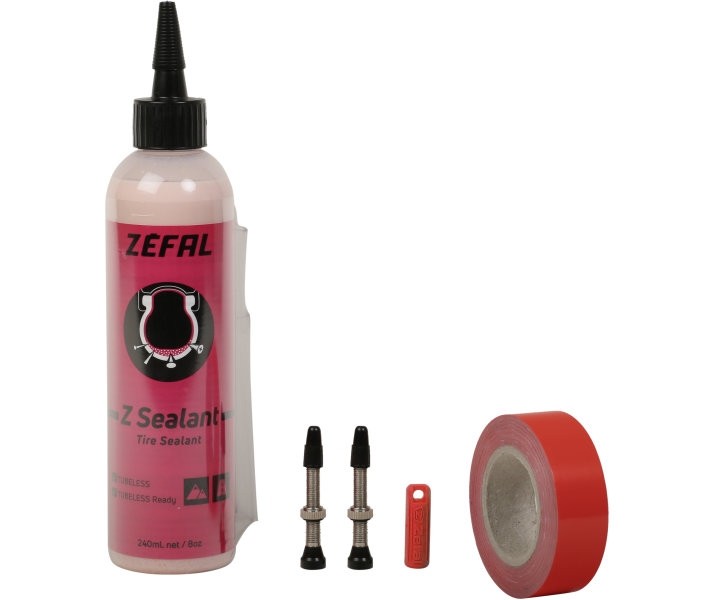 Kit Tubeless Zéfal 9m-30mm Valvula Presta 40mm