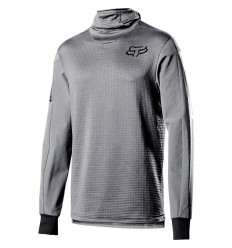 Maillot Fox Defend Thermo Hooded Jersey Stl Gry |23988-172|