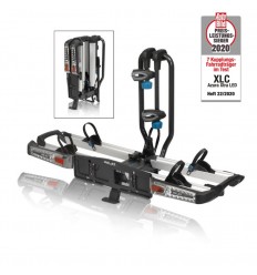 Portabicicletas XLC CC-C05 Azura XTRA Led Plegable 2 E-bikes