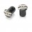 Tapones Manillar XLC GR-02 con Tornillo Negro