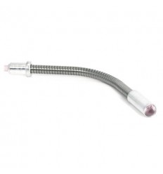 XLC Brakepipe BR-X14 Conducto de cable flexible V-Brake Plata