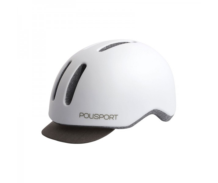 Casco Polisport Commuter Blanco/Gris T.M (54-58)