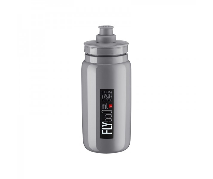 Bidon Elite Fly Negro Gris 550ml