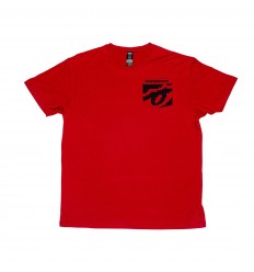 Camiseta Race Face 8 Bit Pocket Roja