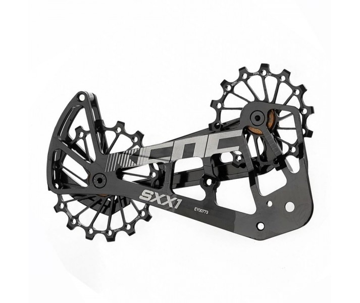 Pata de Cambio KCNC Rulinas Ceramicas 14+16D Shimano MTB 12v Negro