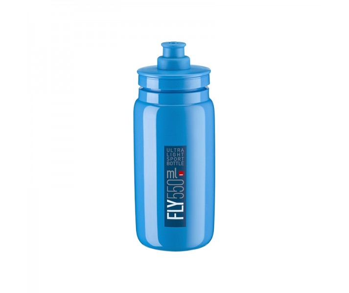 Bidon Elite Fly Azul Logo Azul 550Ml