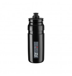 Bidon Elite Fly Negro Logo Gris 750Ml