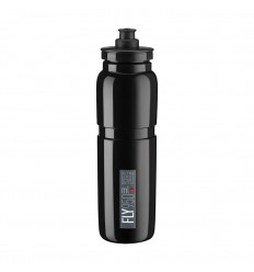 Bidon Elite Fly Negro Logo Gris 950Ml