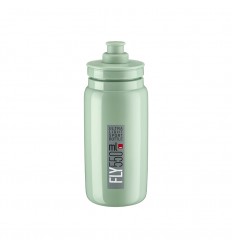 Bidon Elite Fly Verde Turquesa Logo Gris 550Ml