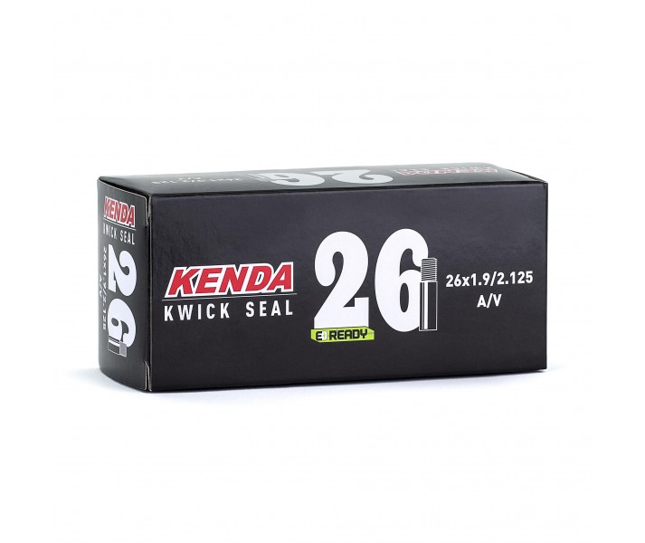 Cámara KENDA 26x1.9/2,125 Schrader 28mm Sellado Rápido