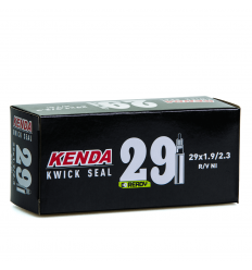 Cámara KENDA 29x1.9/2.3 Presta 32mm Removible Sellado Rápido
