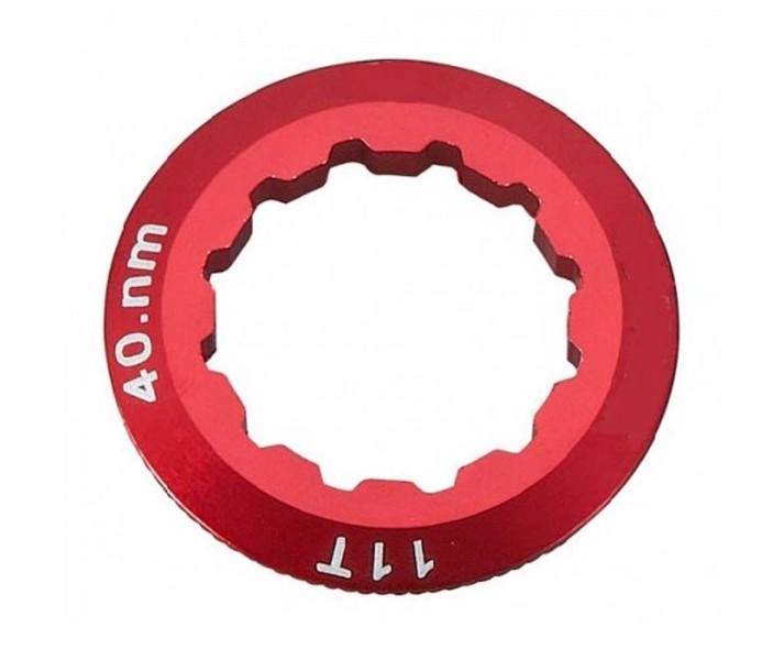 Cierre Cassette Progress Aluminio PG-25 Campagnolo 12D Rojo