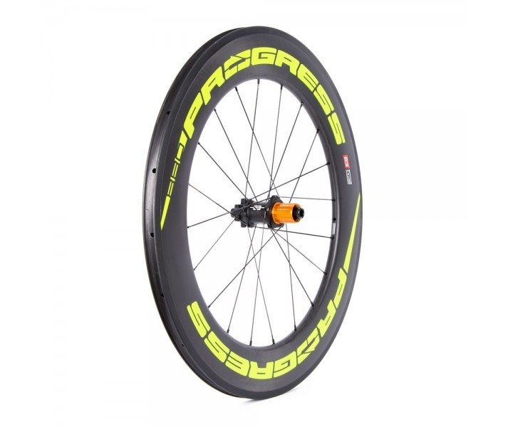 Rueda Tras. Progress Space Disc 12x142 Shimano 88mm Amarillo