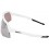 Gafas de sol 100% S3 Matte White Hiper Silver Mirror Lens+Clear lens