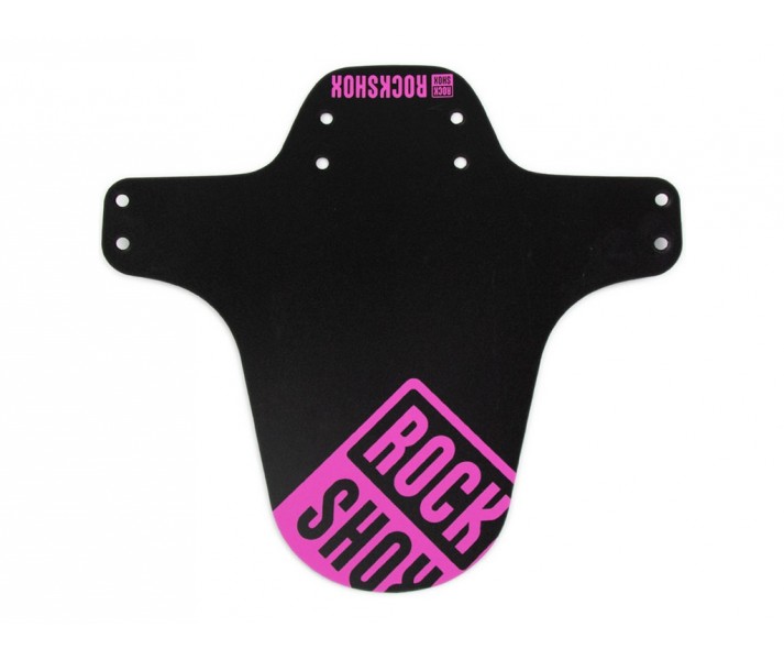 Guardabarros Rock Shox Negro/Fucsia