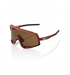 Gafas de sol 100% Glendale -Soft Tact Rojo Lente Bronce Espejo