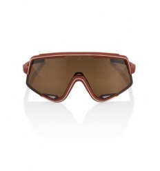 Gafas de sol 100% Glendale -Soft Tact Rojo Lente Bronce Espejo