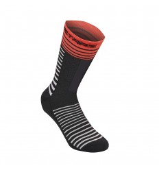 Calcetines Alpinestars Drop 19 Negro / Rojo brillo