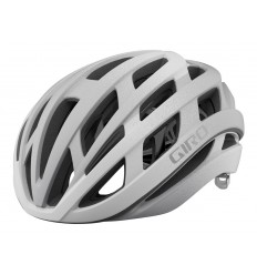 Casco de carretera Giro HELIOS SPHERICAL Blanco Mate/Plata