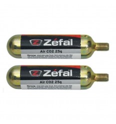 Blister 2 Zéfal CO2 25 gr Con Rosca