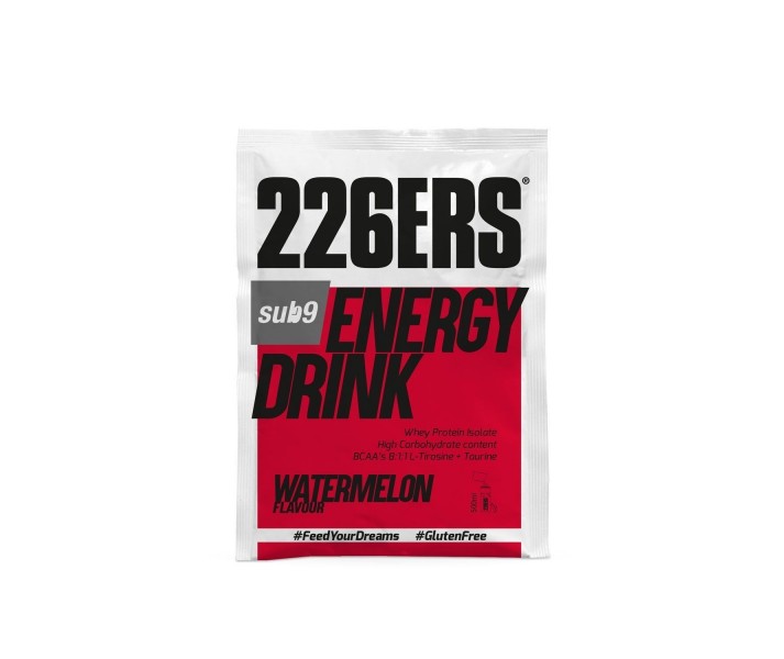 Caja 30uds. Monodosis 226ERS SUB9 Energy Drink 50g Sabor Sandía