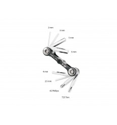 Llave multiherramientas Topeak Ninja Master+ T8