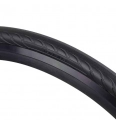 Cubierta Tannus New Slick 700X25 Regular Negro 25-622