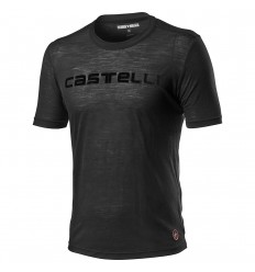 Camiseta Castelli Merino Negro Light