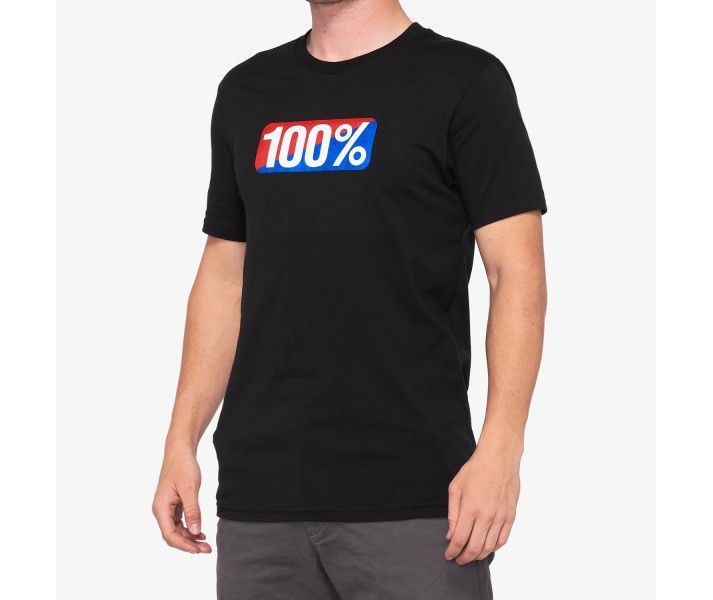 Camiseta 100% Official T-Shirt Negro