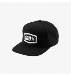 Gorra 100% Essential Snapback Negro