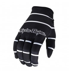 Guantes Troy Lee FLOWLINE Negro / Blanco