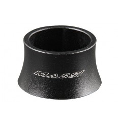 Separador de dirección Massi 1' AERO negro 20mm