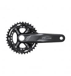 Bielas Shimano Deore FC-M5100-B2 36/26D 11v Negro