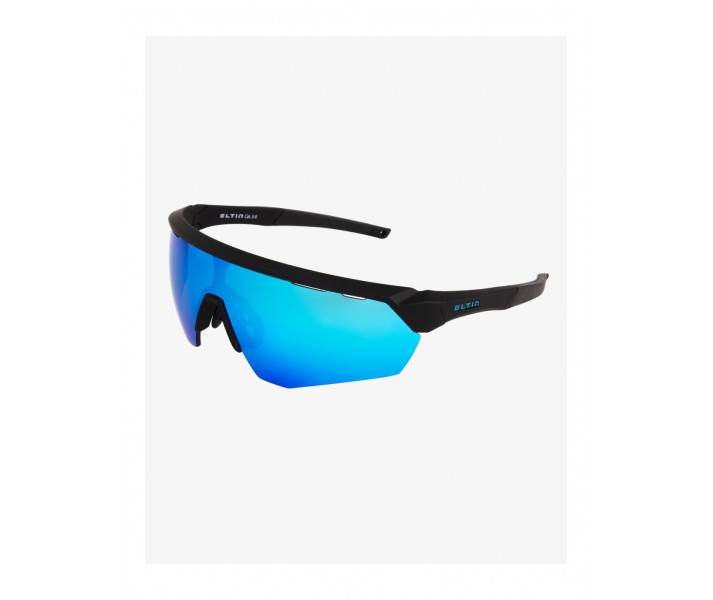 Gafas Eltin Killer Negro Mate/Azul Espejo