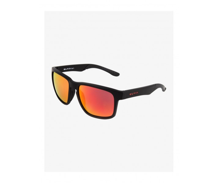 Gafas Eltin Grant Negro Mate/Rojo Espejo