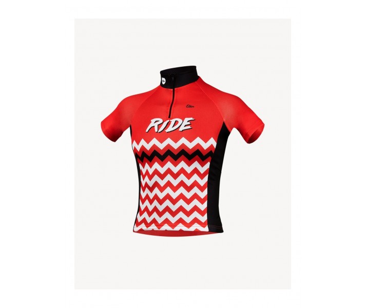 Maillot Eltin Niño Ride Rojo/Blanco